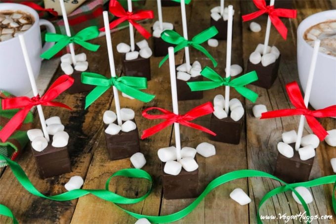 Hot Chocolate stirrers, chocolate on a stick