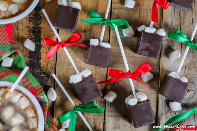 Hot Chocolate Stirrers: Dark Chocolate + Cinnamon Wooden