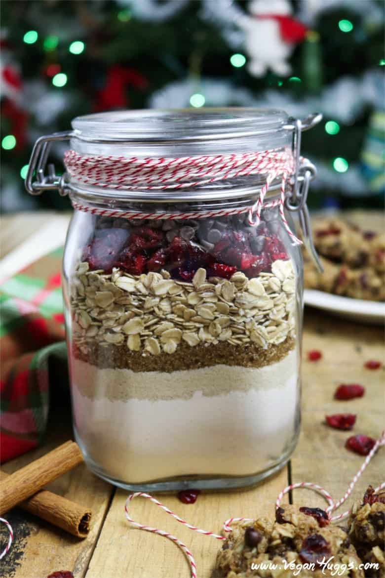 Oatmeal Chocolate Chip Cookies In A Jar