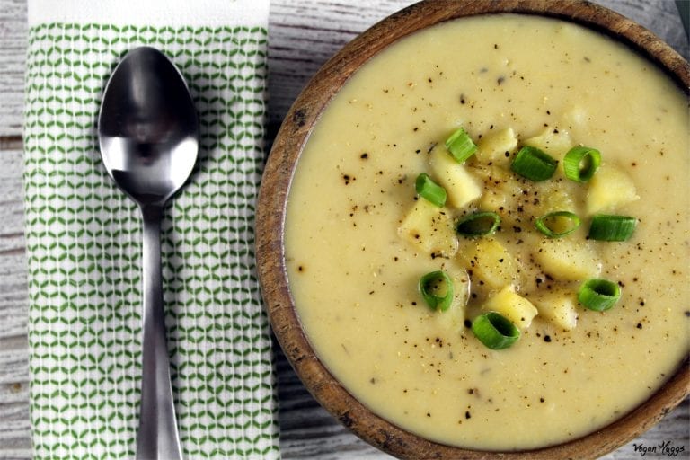 Creamy Vegan Potato Leek Soup | 13 Potato Dishes: The Homemade Soup-ified Version