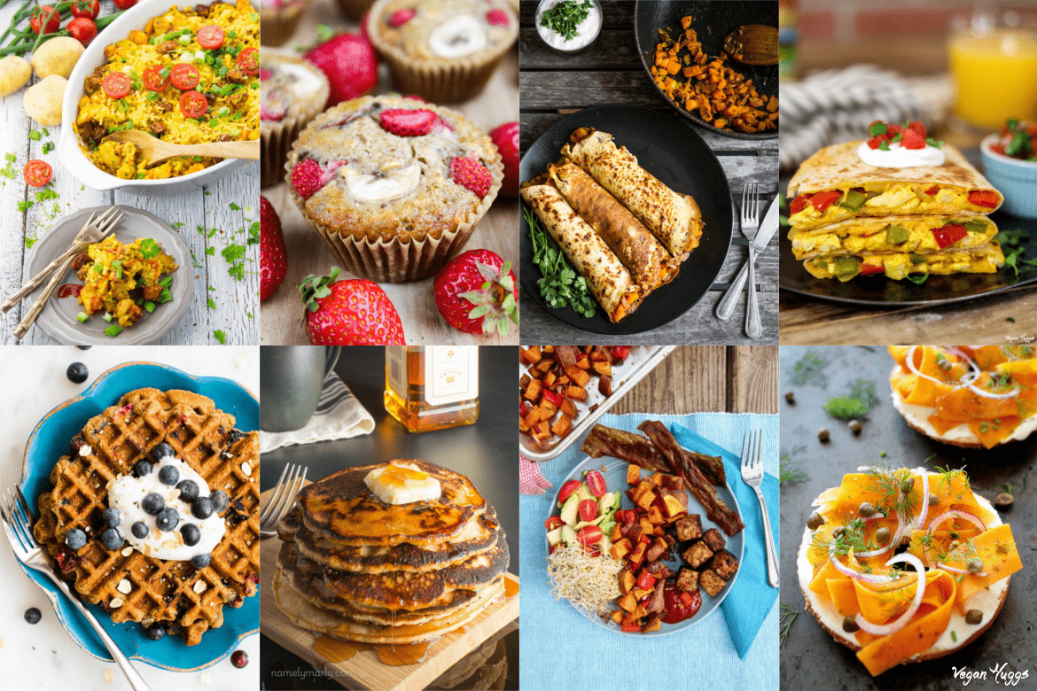 Who says vegans only eat grass & twigs? Here are 30 Vegan Breakfast Recipes that you'll actually want to eat! 