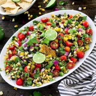 Fire up the grill, because you won't want to miss this flavorful summertime favorite. This Grilled Corn Salad is colorful, refreshing and satisfying.