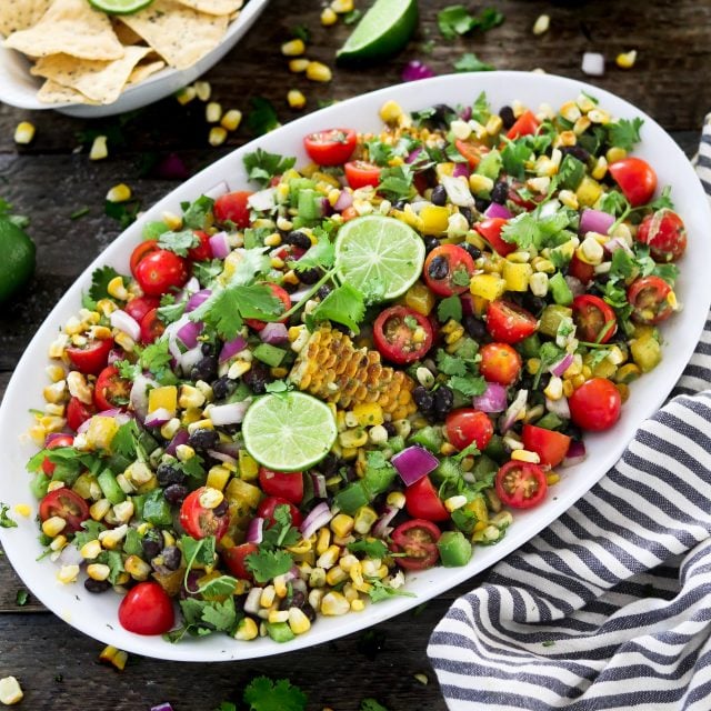 Fire up the grill, because you won't want to miss this flavorful summertime favorite. This Grilled Corn Salad is colorful, refreshing and satisfying.