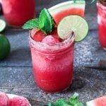Don't let watermelon season pass you by! Treat yourself to this refreshingly tasty Frozen Watermelon Margarita.