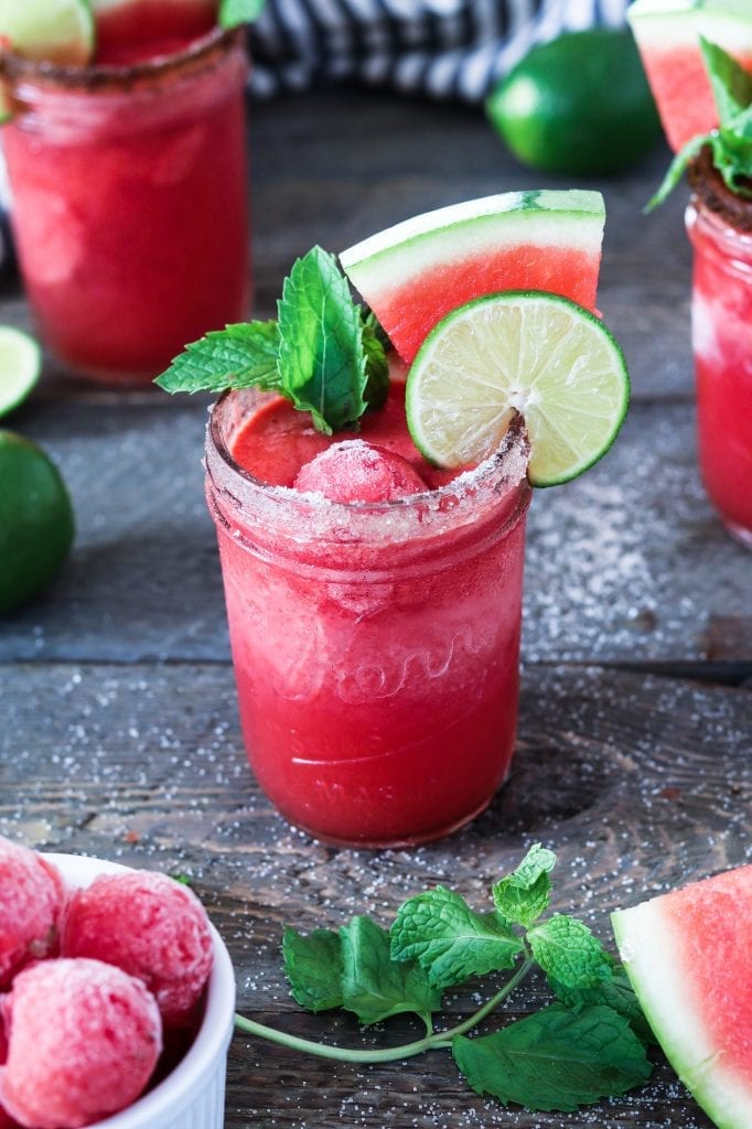 frozen watermelon margarita