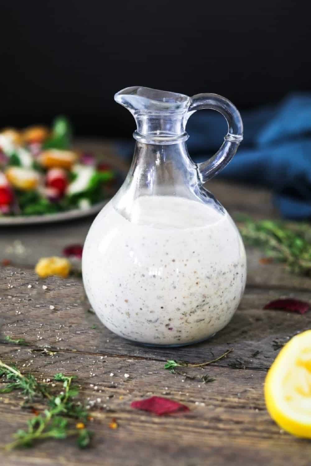 Creamy Vegan Italian Dressing Vegan Huggs
