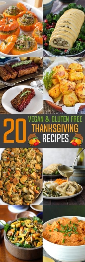 You won't have to skip a thing this year, so tell them to pass the gravy! Here are 20 classic-style Vegan & Gluten-Free Thanksgiving Recipes to keep everyone happy at the dinner table.