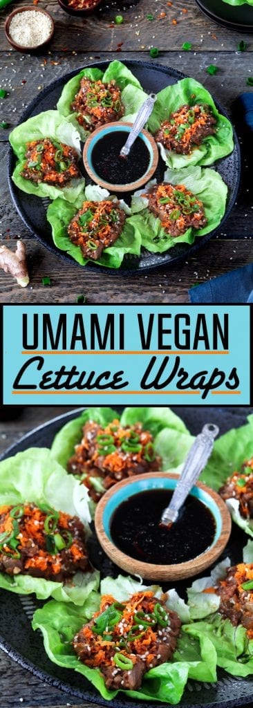 These Vegan Lettuce Wraps are light, healthy, and packed with rich umami flavor. Also, you can put them together with ease in 25 minutes or less.