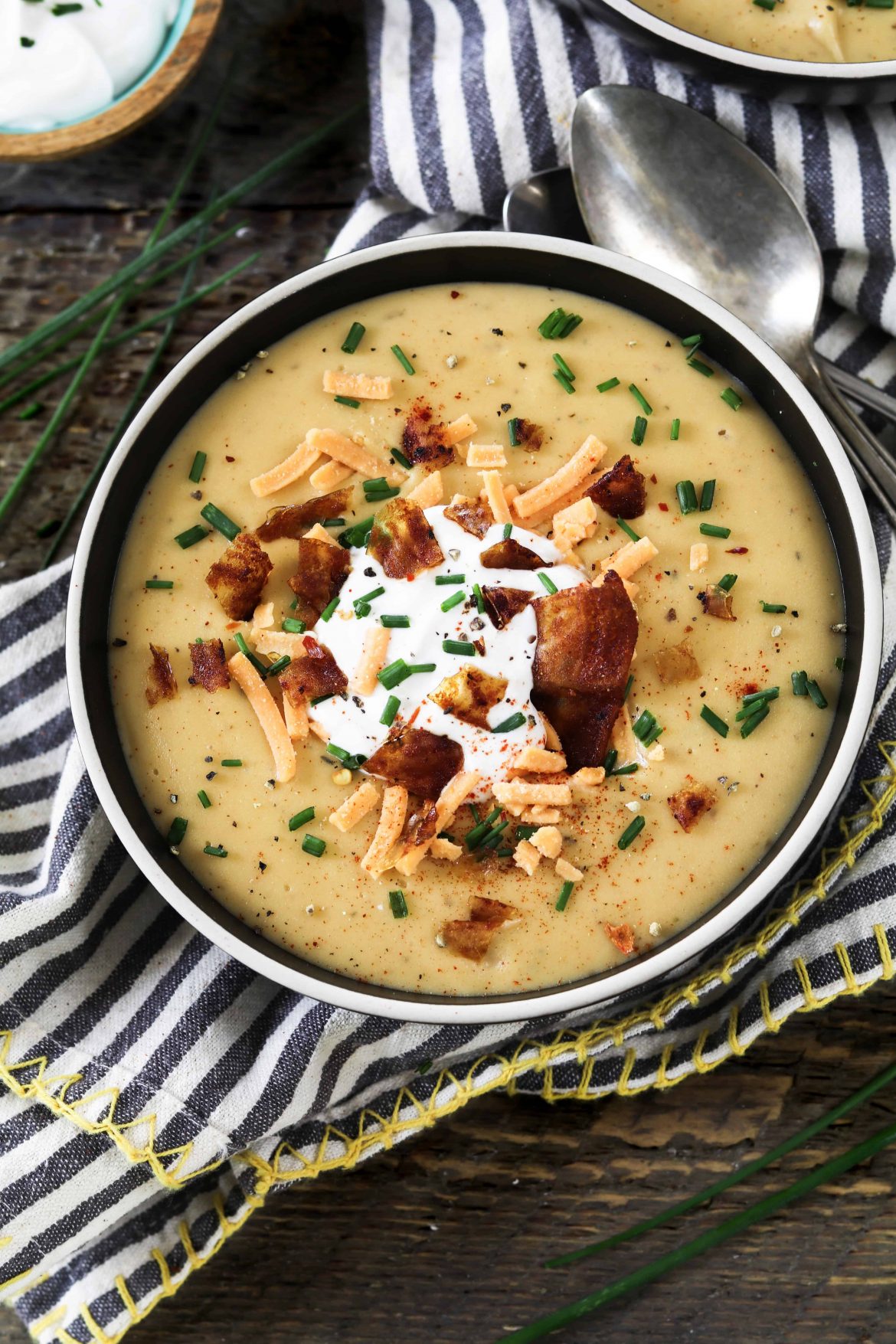 Vegan Baked Potato Soup Recipe Vegan Huggs