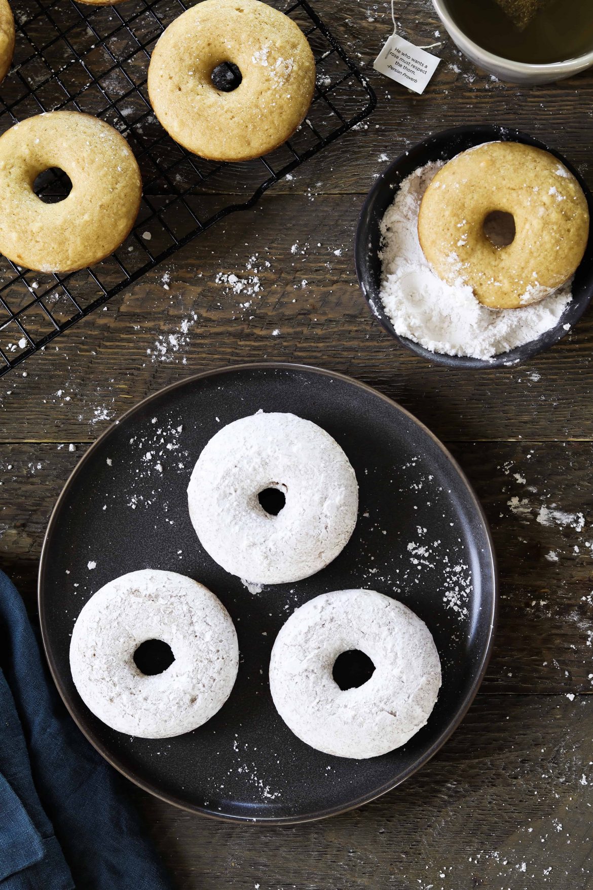Vegan Powdered Donuts Vegan Huggs