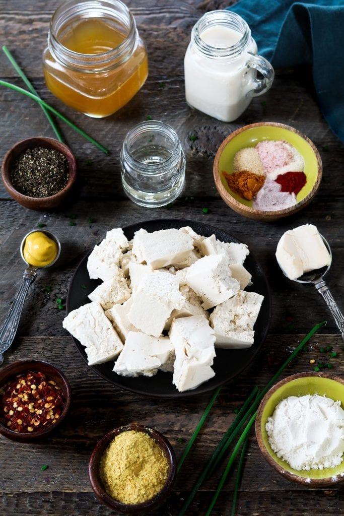 Photo of the ingredients for Easy Tofu Scramble Recipe