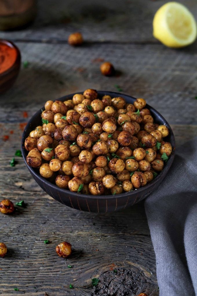 Smoky Air Fryer Chickpeas-image