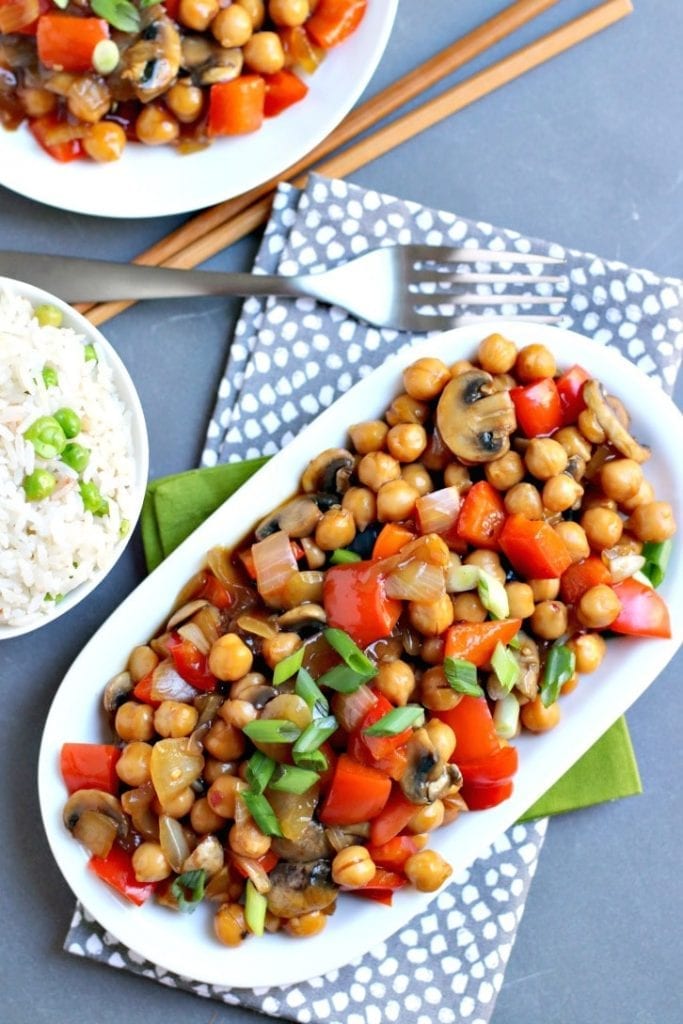 Chickpea Stir Fry