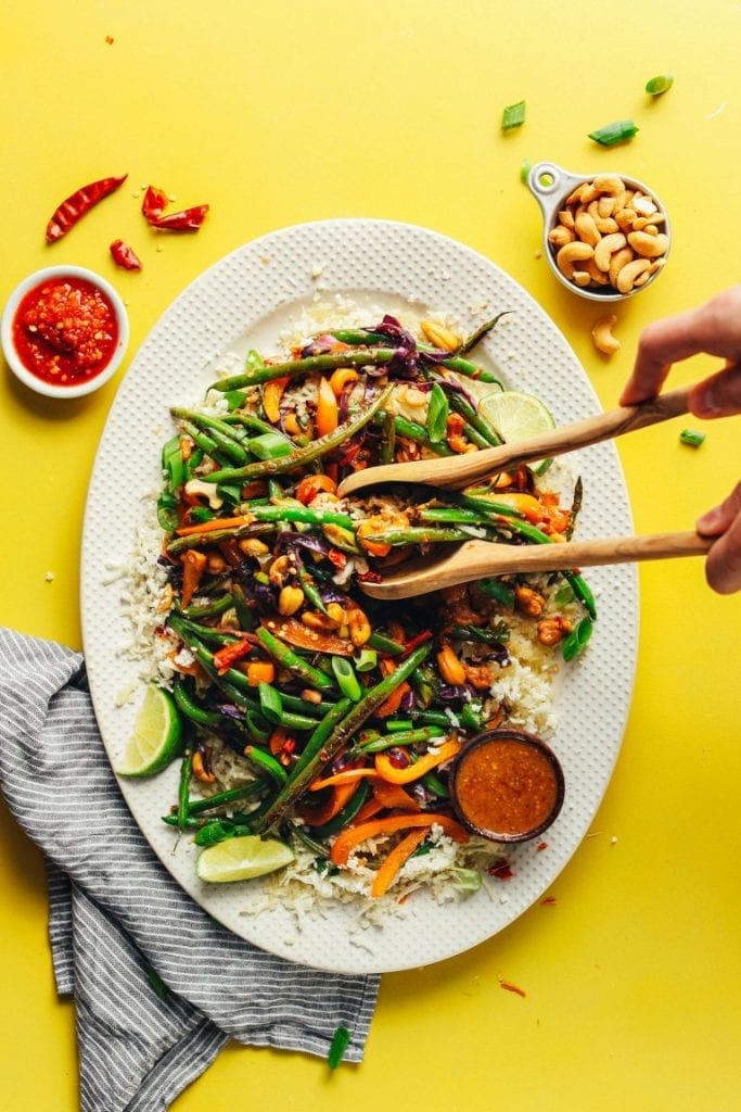 stir fry - Easy Vegan Dinner Recipes