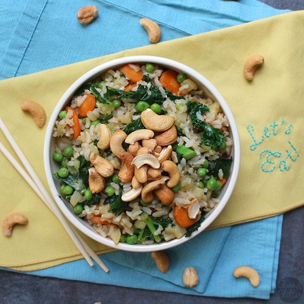 fried rice Easy Vegan Dinner Recipes