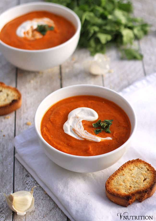 Easy Vegan Dinner Recipes - Tomato Soup