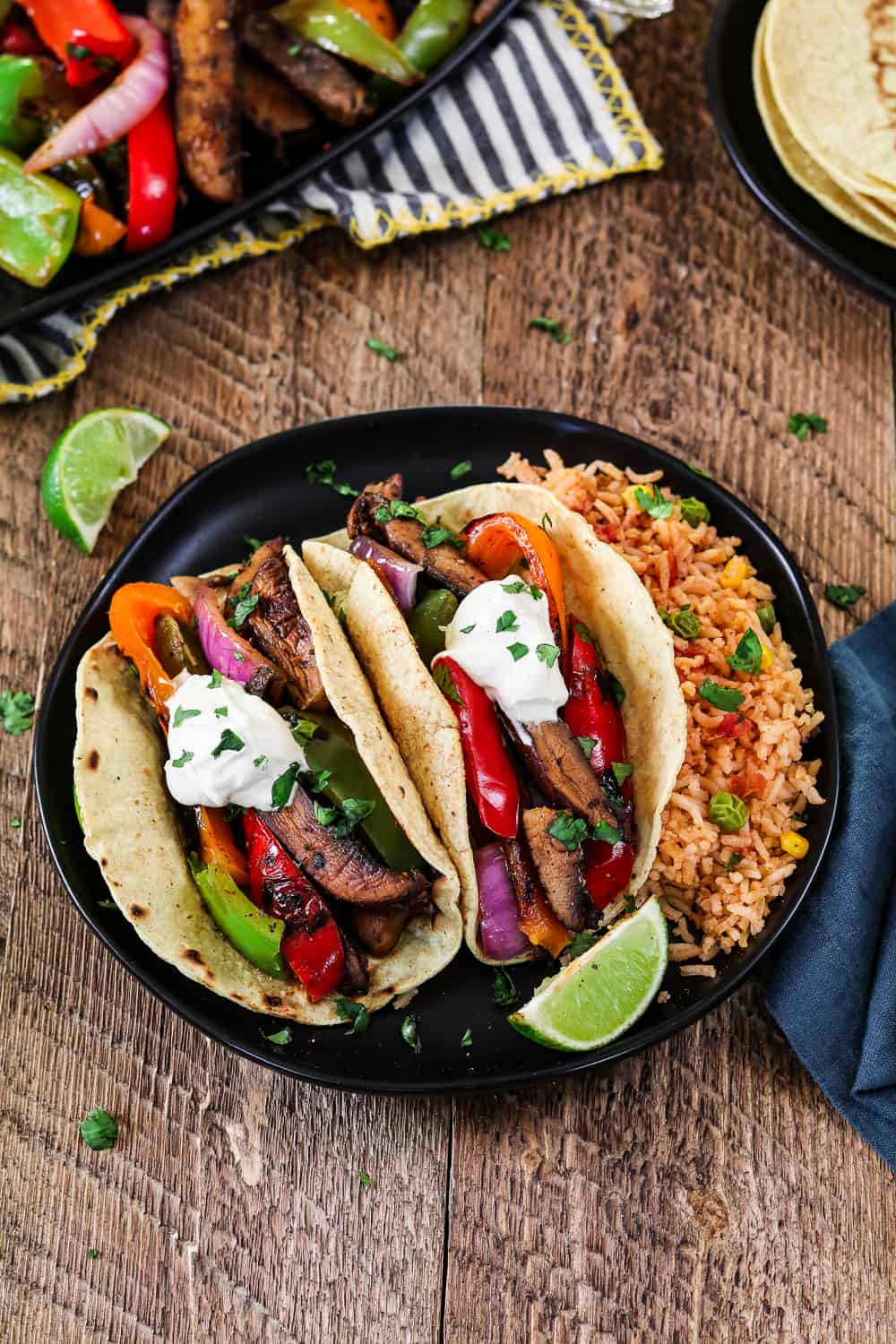 Our Plant Based Portobello Fajita Skillet is a Must-Try Meatless Recipe