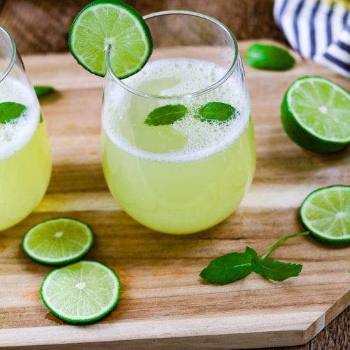 Fresh Limeade Recipe - Vegan Huggs