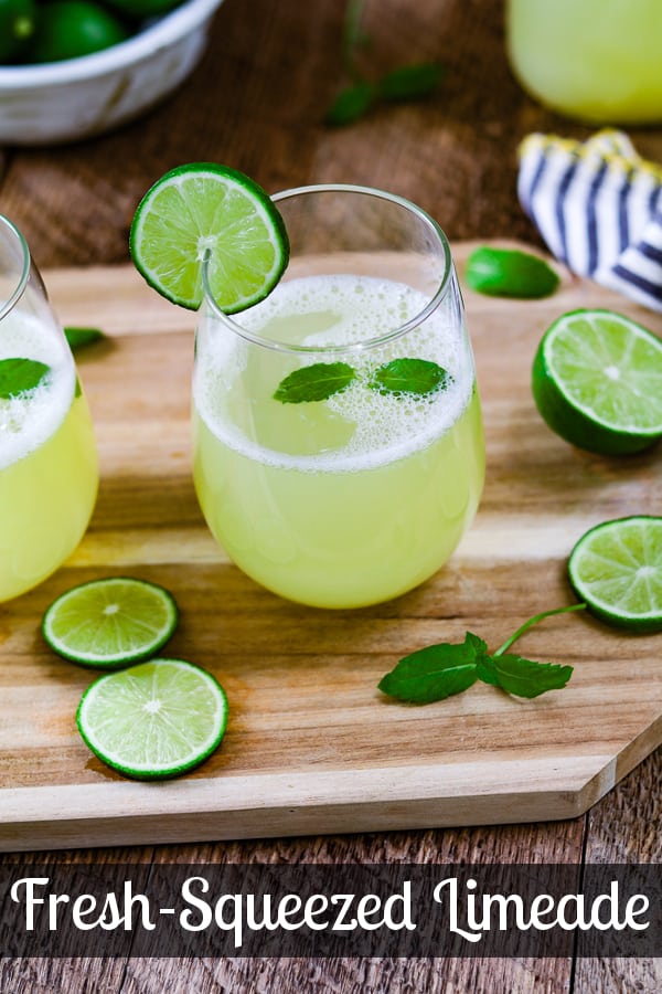 Fresh Limeade Recipe - Vegan Huggs