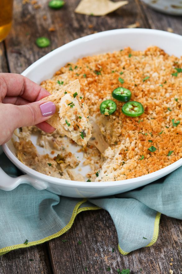 Vegan Jalapeño Popper Dip Vegan Huggs