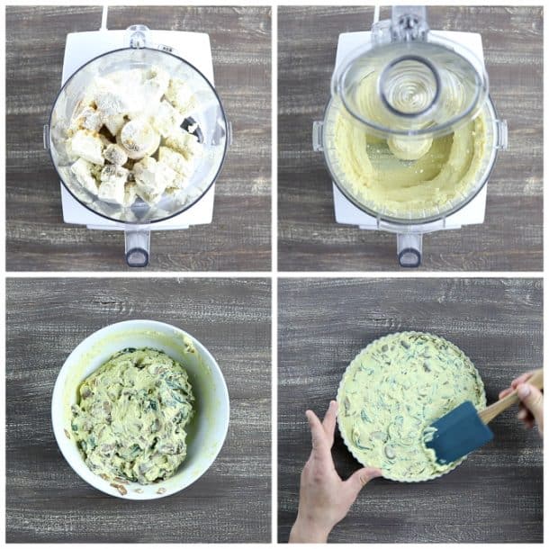 Easy Vegan Quiche - Vegan Huggs