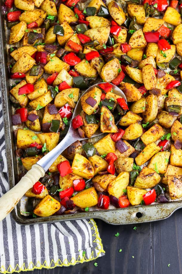 Roasted Breakfast Potatoes (GlutenFree) Vegan Huggs