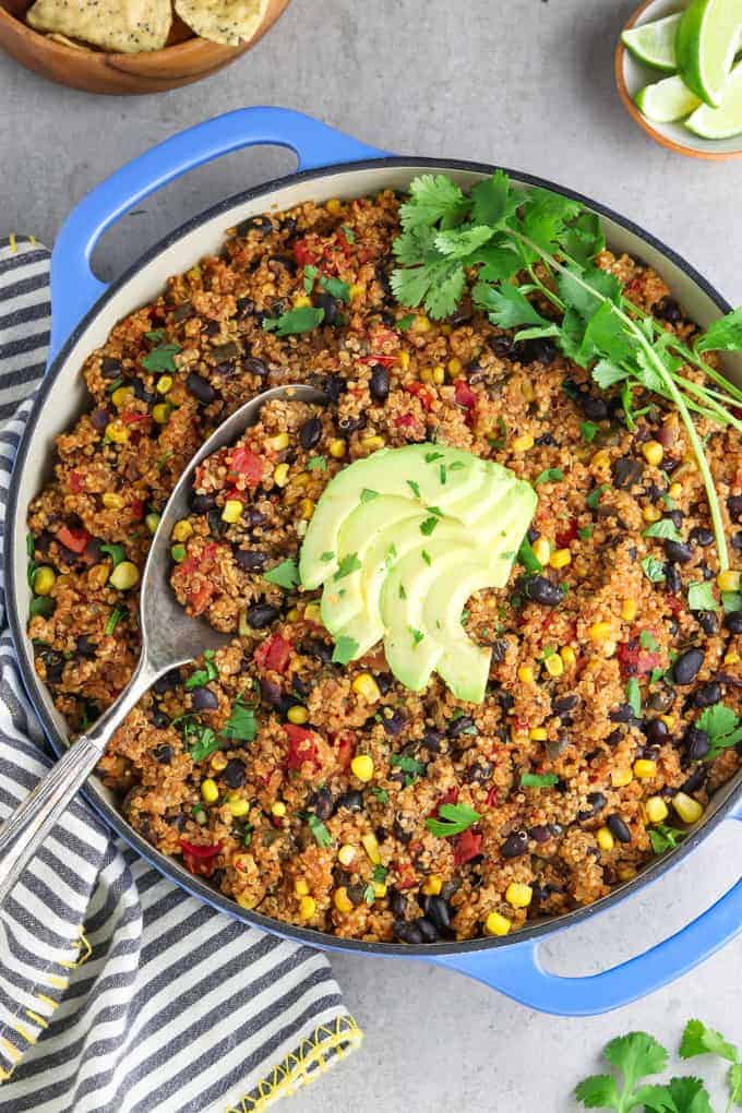One Pan Mexican Quiona