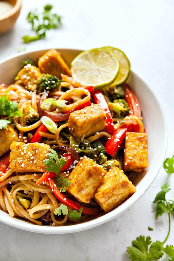 Tofu Stir Fry - Vegan Huggs