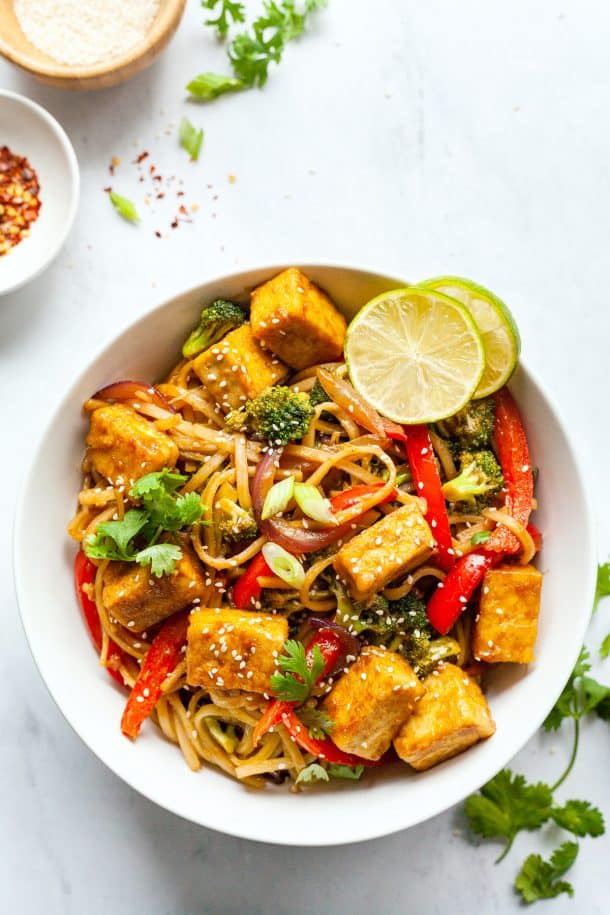 Tofu Stir Fry Vegan Huggs