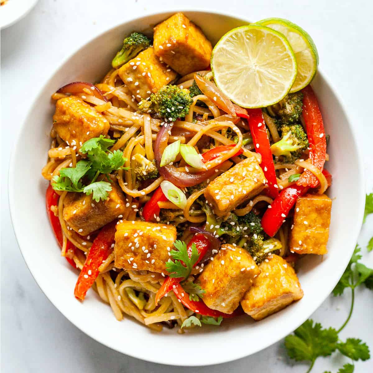 Tofu Stir Fry - Vegan Huggs