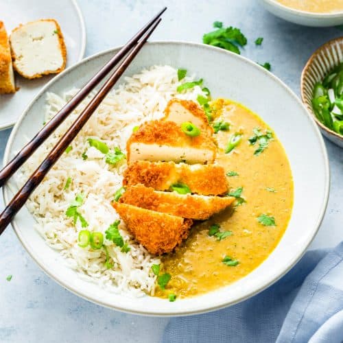 Tofu Katsu Curry - Vegan Huggs