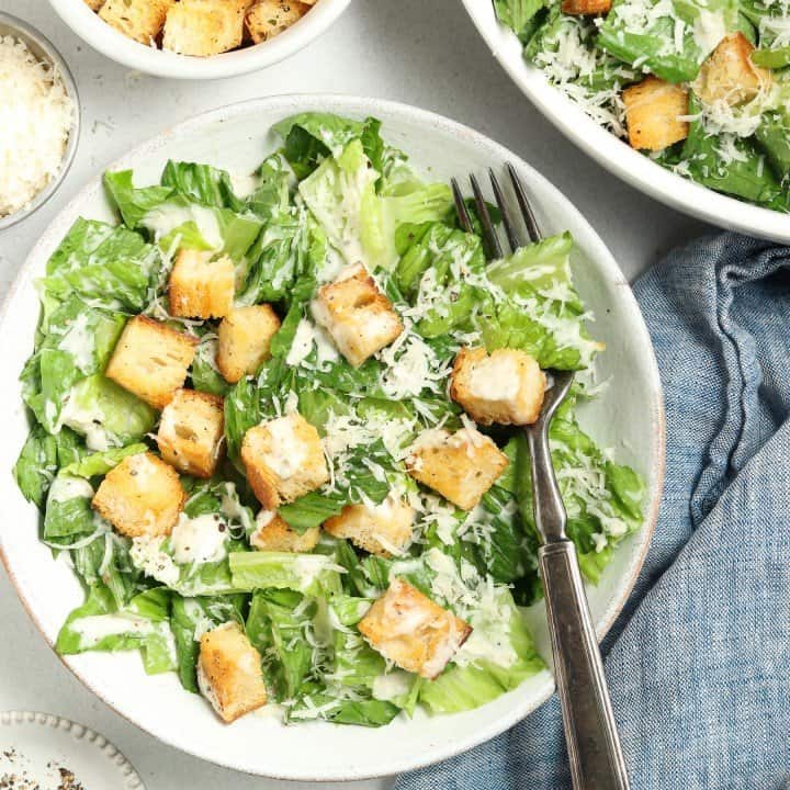 Vegan Caesar Salad Vegan Huggs