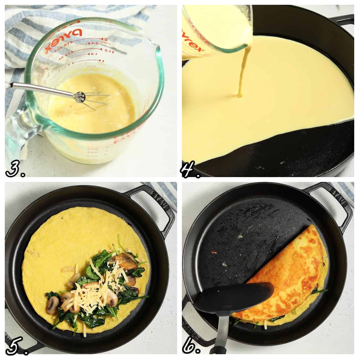 How to Make the Perfect Omelette In a Cast Iron Skillet