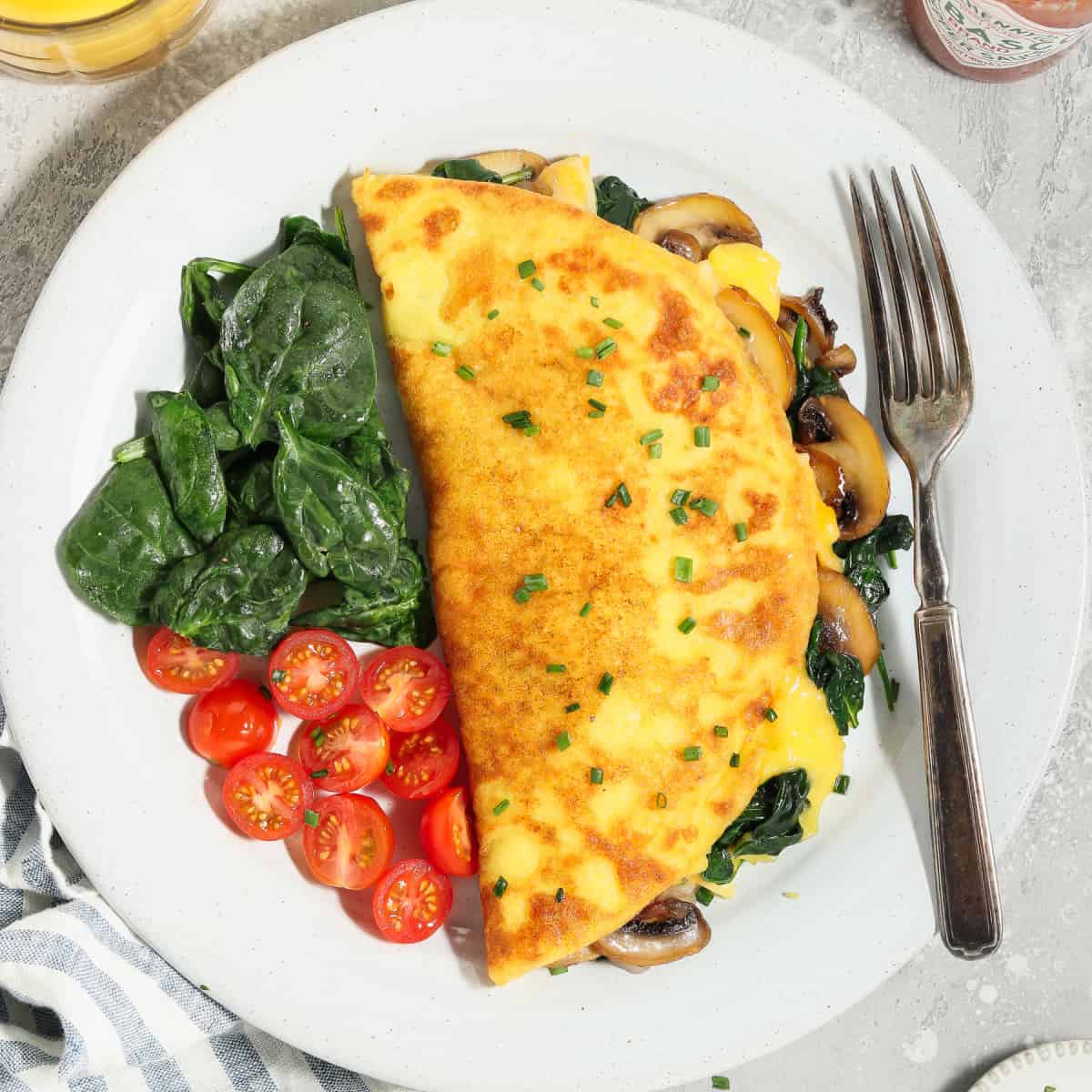 JUST Egg Omelette - Vegan Huggs