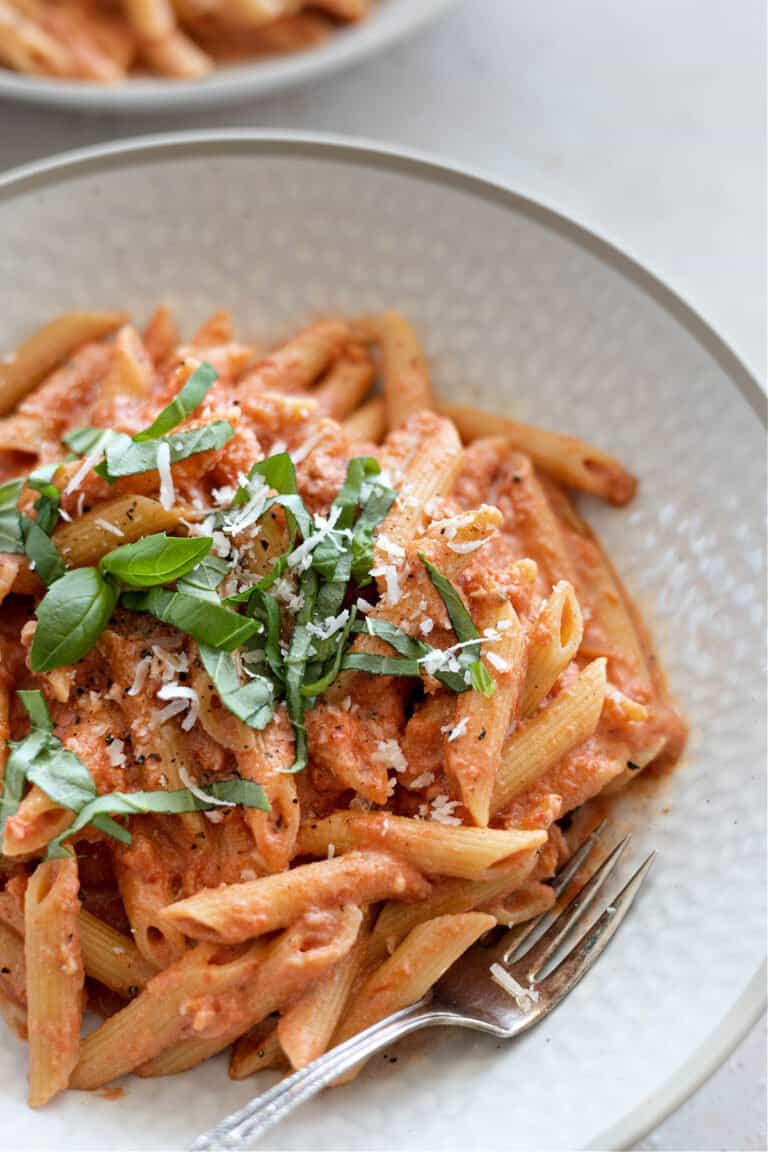 Vegan Penne Alla Vodka Vegan Huggs