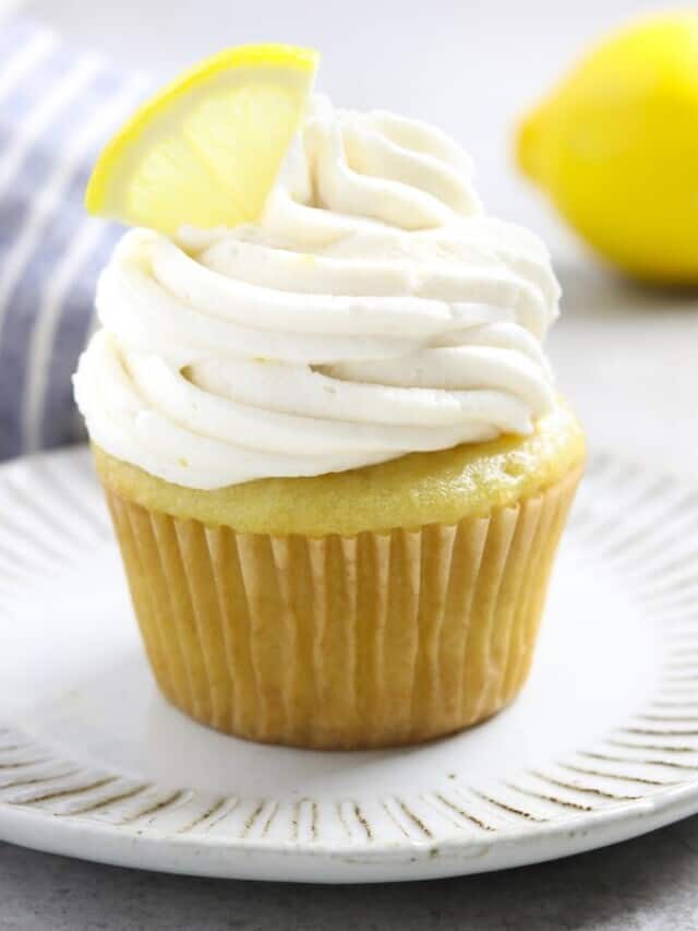 Dairy-Free Lemon Cupcake