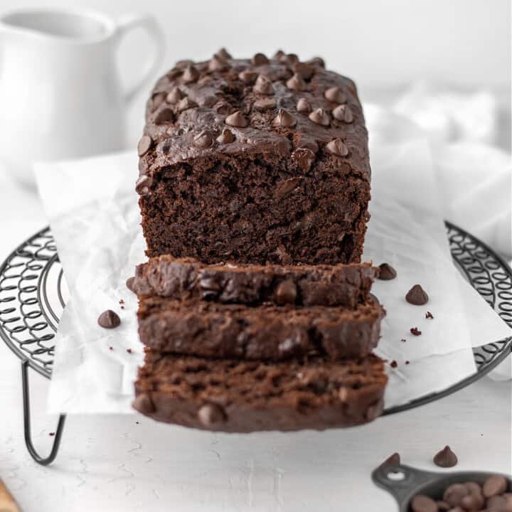 Vegan Chocolate Banana Bread Vegan Huggs