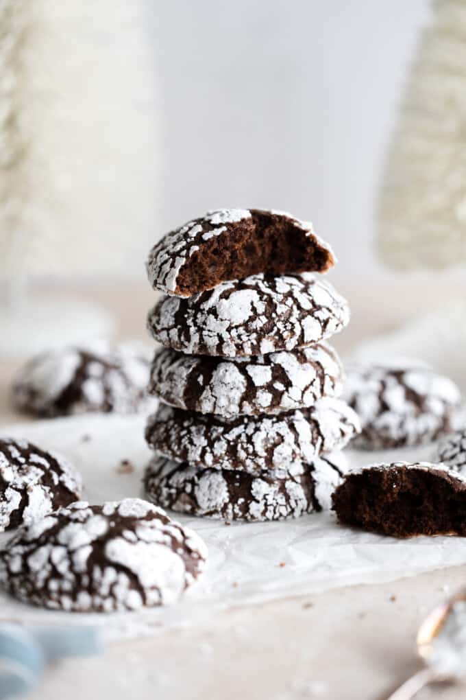 photo of stack of cookies for pinning purposes.