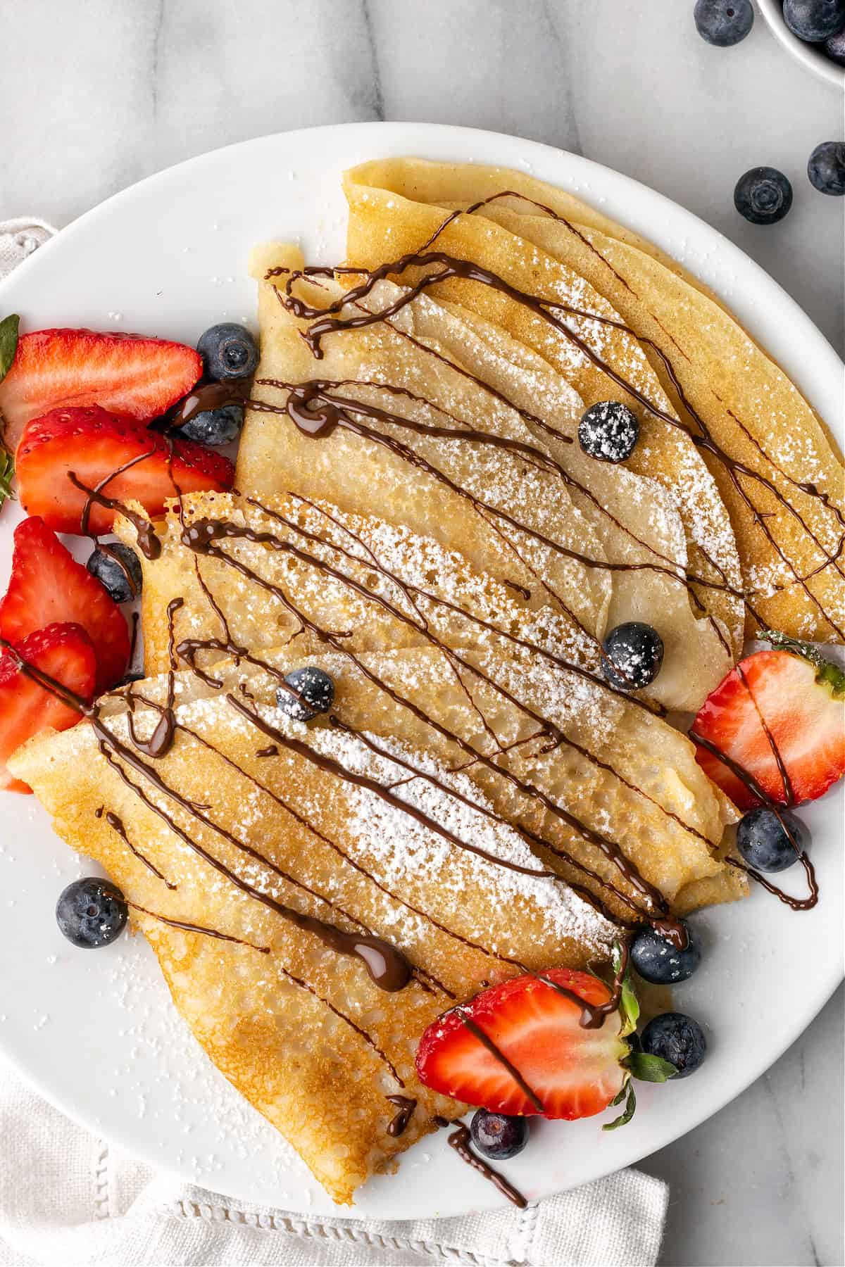 Easy Vegan Crepes - An Eggless Crepe Recipe - The Conscious Plant