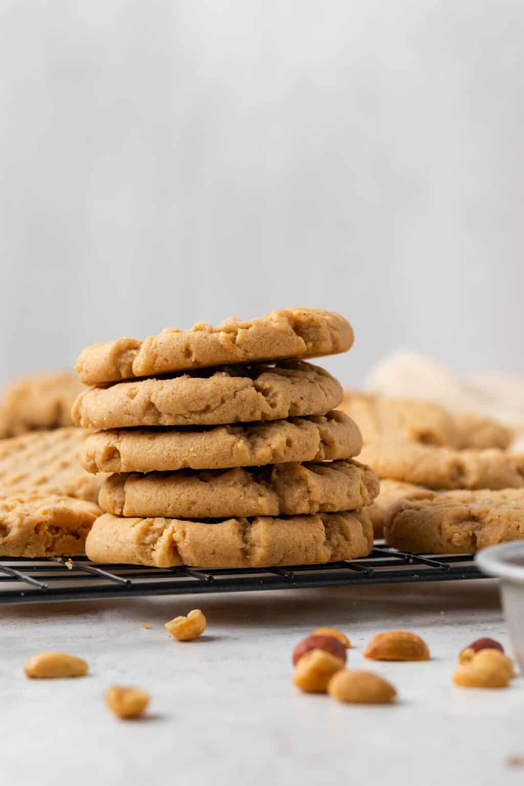 Vegan Peanut Butter Cookies - Vegan Huggs