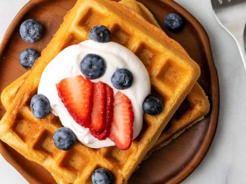 Vegan Waffles - Vegan Huggs